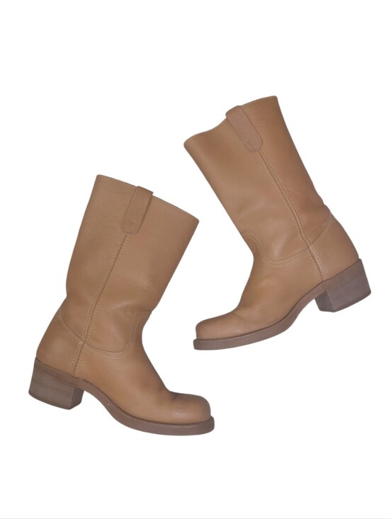 Colorado Boot co. Other - Vintage Colorado Tan Western Mid-Calf Boots Men's Size 8 W Cowboy Boots
